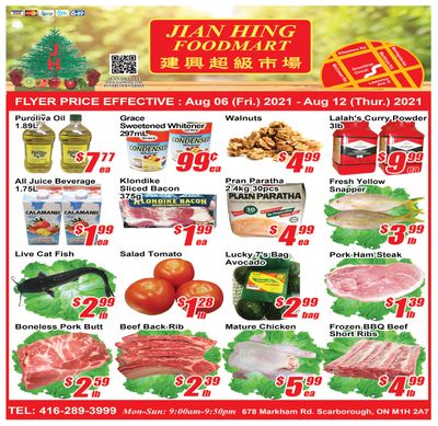 Jian Hing Foodmart (Scarborough) Flyer August 6 to 12