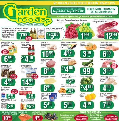 Garden Foods Flyer August 6 to 12