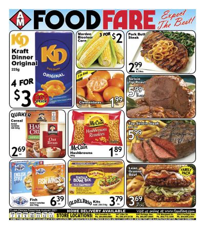 Food Fare Flyer August 7 to 13