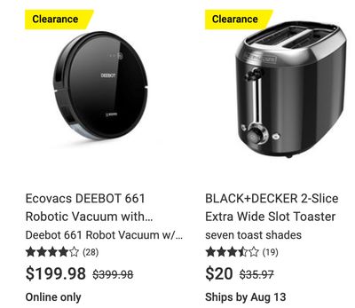 Walmart Canada Clearance Blowout Sale: Save up to 75% Off!
