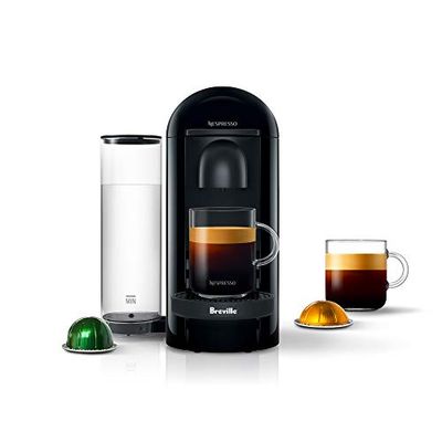 Nespresso® Vertuo Plus Coffee and Espresso Machine by Breville, Black Ink $99 (Reg $202.44)