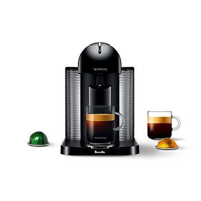 Nespresso Vertuo Coffee and Espresso Machine by Breville - Black - BNV220BLK1BUC1 $99 (Reg $249.99)