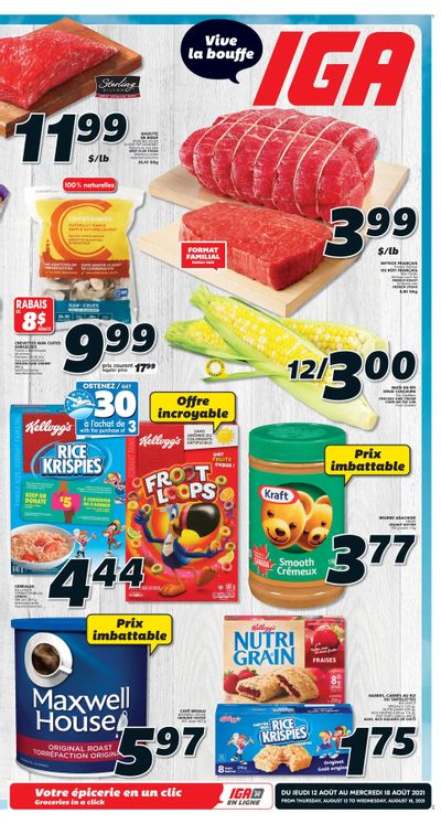 IGA (QC) Flyer August 12 to 18