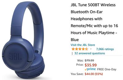 Amazon Canada Deals: Save 55% on Wireless Bluetooth On-Ear Headphones + The Legend of Zelda Skyward Sword HD Edition Joy-Con for $99 + More Offers