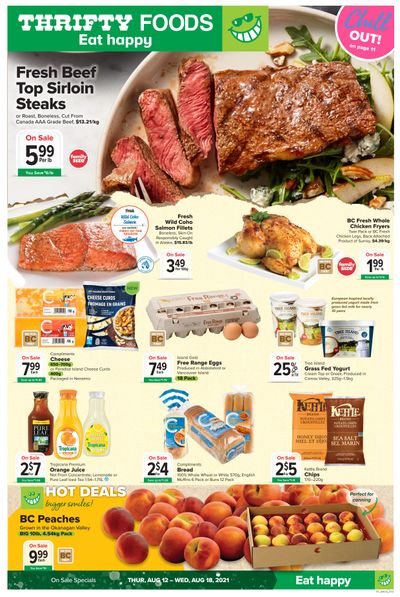 Thrifty Foods Flyer August 12 to 18
