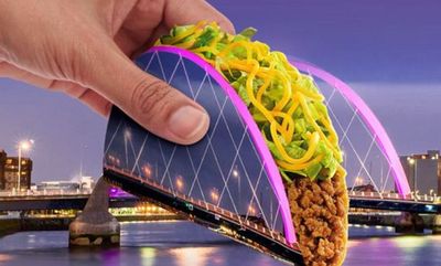 The Crunchy Beef Taco at Taco Bell Canada