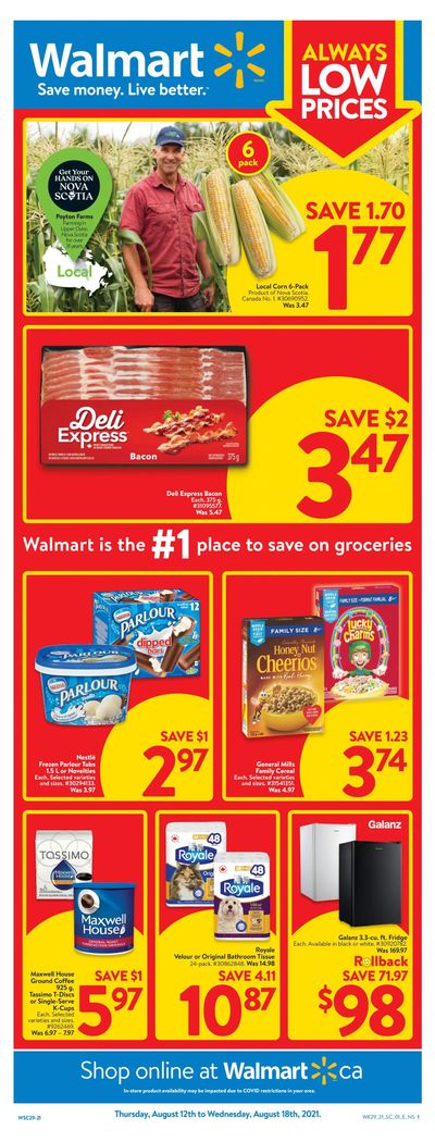 Walmart (Atlantic) Flyer August 12 to 18