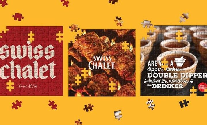 FREE PUZZLE! at Swiss Chalet FREE PUZZLE! at Swiss Chalet