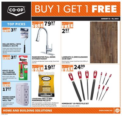Co-op (West) Home Centre Flyer August 12 to 18