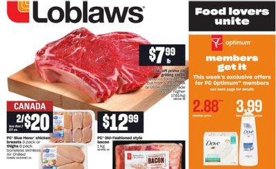 Loblaws Ontario PC Optimum Offers August 12th – 18th