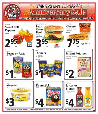 The 49th Parallel Grocery Flyer August 12 to 18