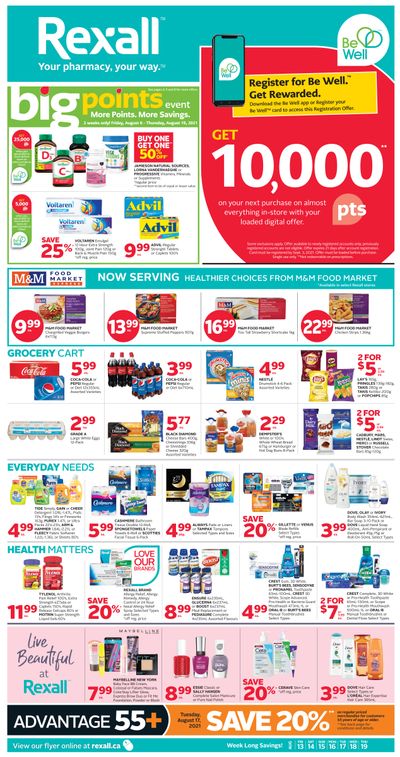 Rexall (ON) Flyer August 13 to 19