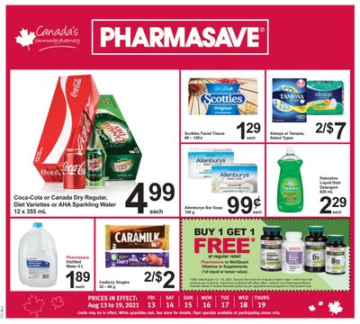 Pharmasave (West) Flyer August 13 to 19