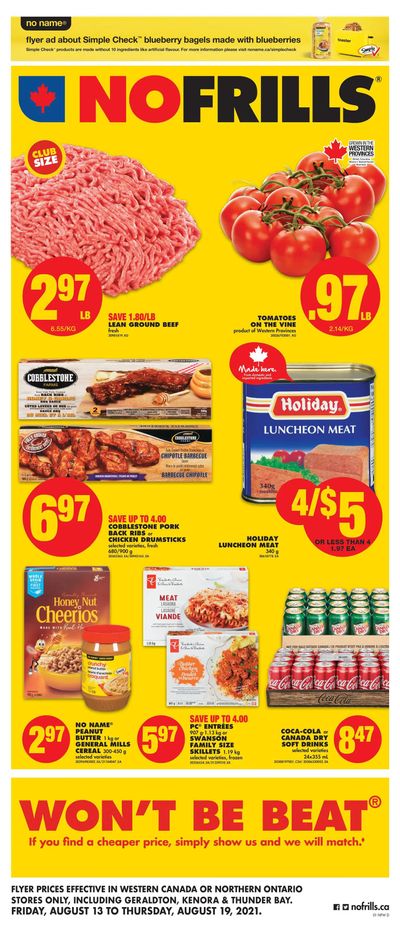 No Frills (West) Flyer August 13 to 19