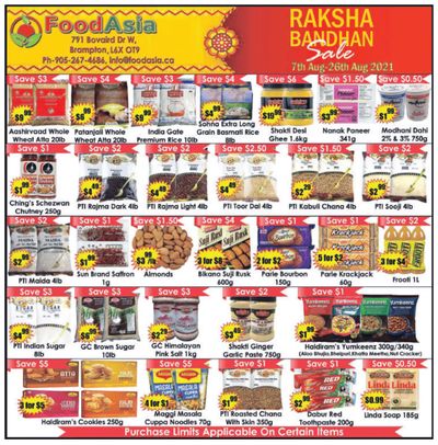 FoodAsia Flyer August 7 to 26