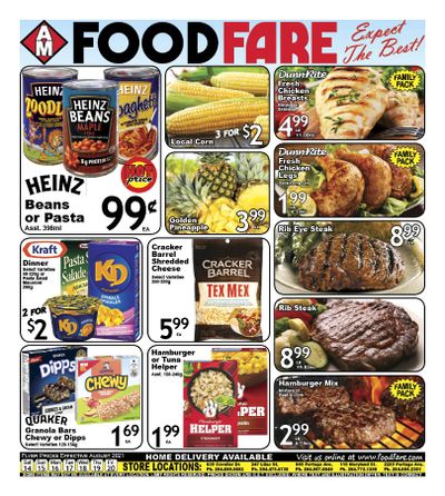 Food Fare Flyer August 14 to 20