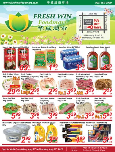 Fresh Win Foodmart Flyer August 13 to 19