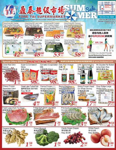 Tone Tai Supermarket Flyer August 13 to 19