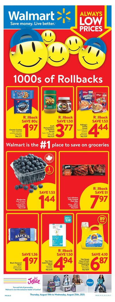 Walmart (ON) Flyer August 19 to 25