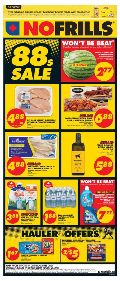 No Frills (ON) Flyer August 19 to 25