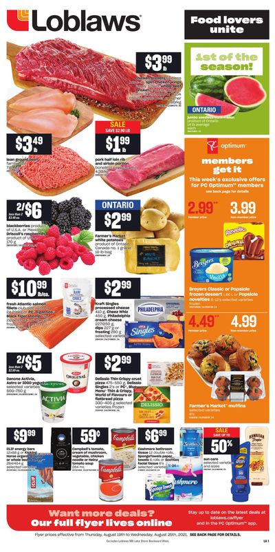 Loblaws (ON) Flyer August 19 to 25