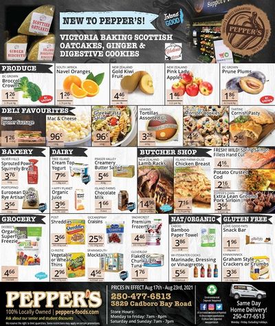 Pepper's Foods Flyer August 17 to 23