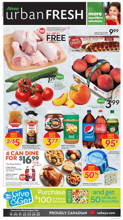 Sobeys Urban Fresh Flyer August 19 to 25