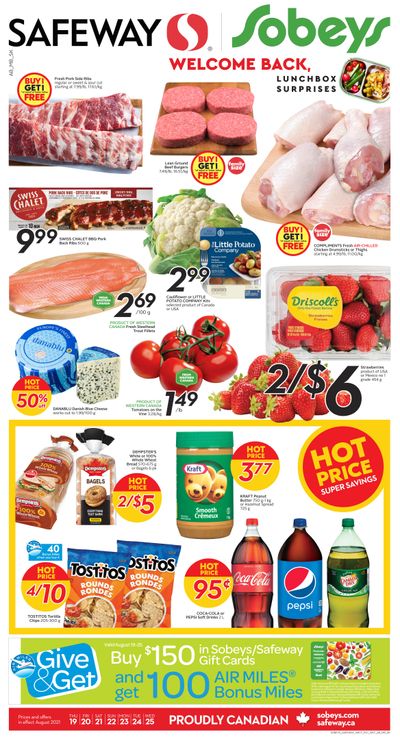 Sobeys/Safeway (SK & MB) Flyer August 19 to 25