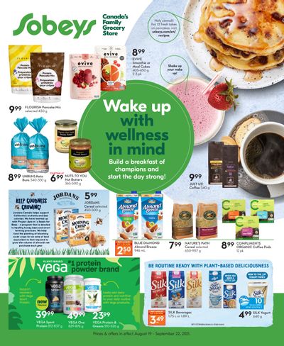 Sobeys (Atlantic) Wake Up with Wellness in Mind Flyer August 19 to September 22