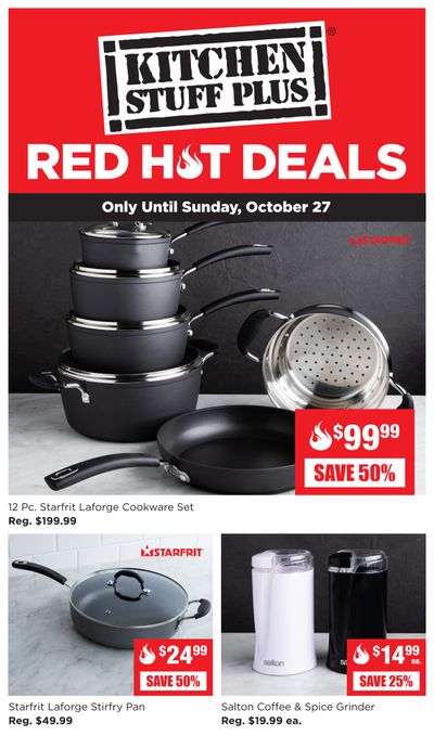 Kitchen Stuff Plus Red Hot Deals Flyer October 21 to 27