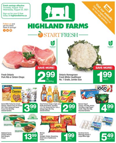 Highland Farms Flyer August 19 to 25