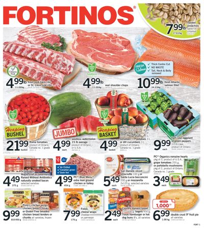 Fortinos Flyer August 19 to 25