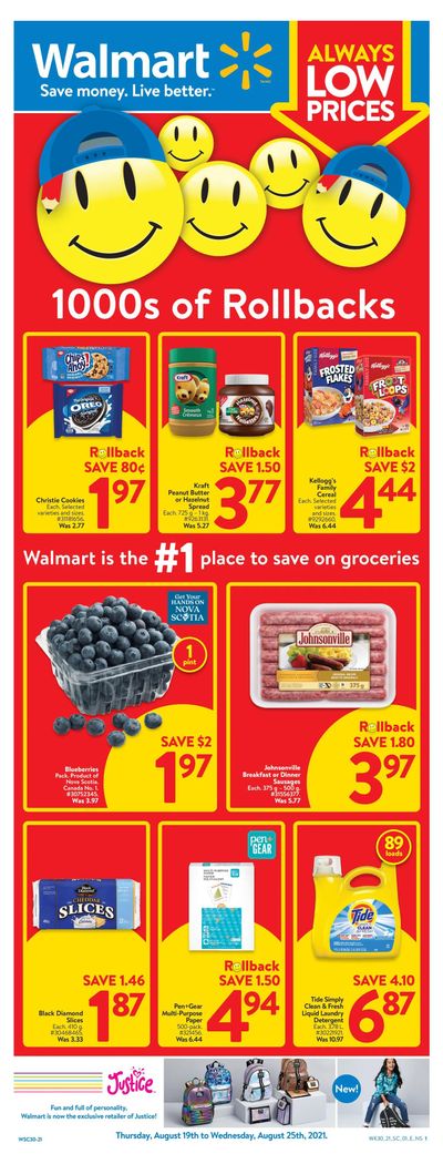 Walmart (Atlantic) Flyer August 19 to 25