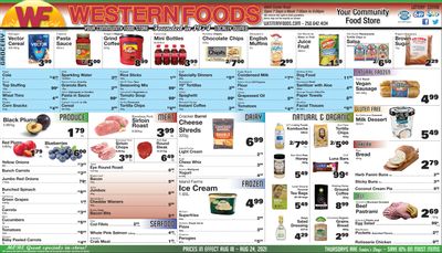 Western Foods Flyer August 18 to 24