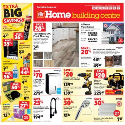 Home Building Centre (ON) Flyer August 19 to 25