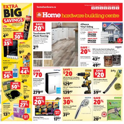 Home Hardware Building Centre (Atlantic) Flyer August 19 to 25