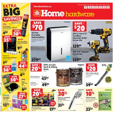 Home Hardware (BC) Flyer August 19 to 25
