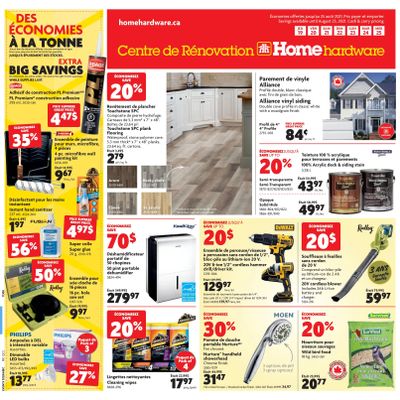 Home Hardware Building Centre (QC) Flyer August 19 to 25