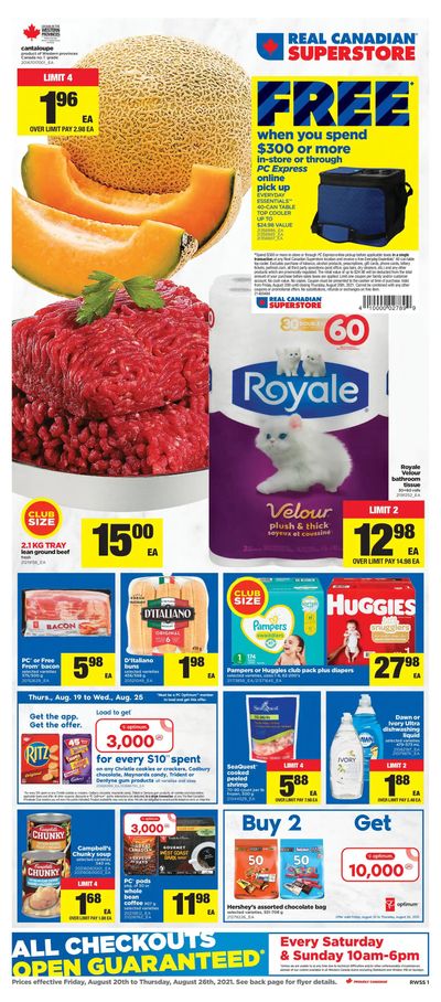 Real Canadian Superstore (West) Flyer August 20 to 26