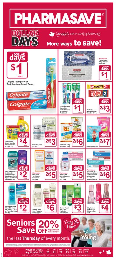 Pharmasave (ON) Flyer August 20 to 26