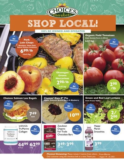 Choices Market Flyer August 19 to 25