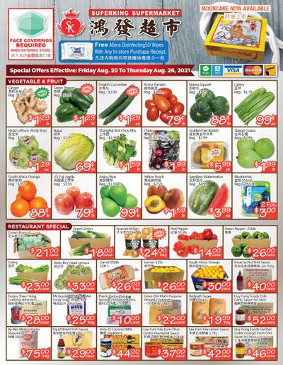Superking Supermarket (North York) Flyer August 20 to 26
