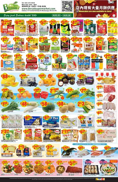 Btrust Supermarket (Mississauga) Flyer August 20 to 26
