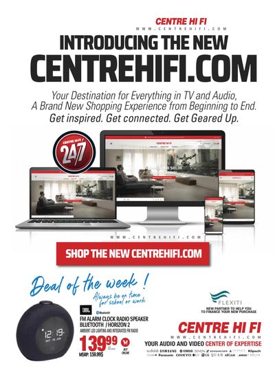Centre Hi-Fi Flyer August 20 to 26