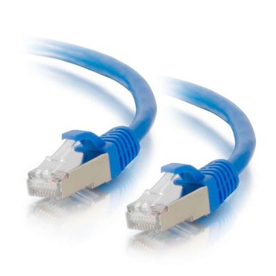 C2G 00686 Cat6a Cable - Snagless Shielded Ethernet Network Patch Cable, Blue (25 Feet, 7.62 Meters) $26.89 (Reg $49.99)