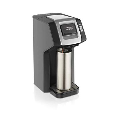Hamilton Beach (49974) Single Serve Coffee Maker, Compatible with pod Packs and Ground Coffee, Flexbrew, Black $44.99 (Reg $69.99)