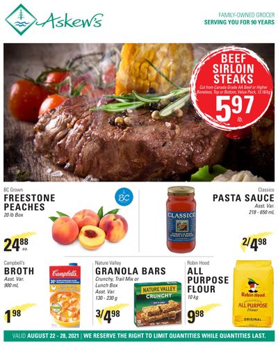 Askews Foods Flyer August 22 to 28