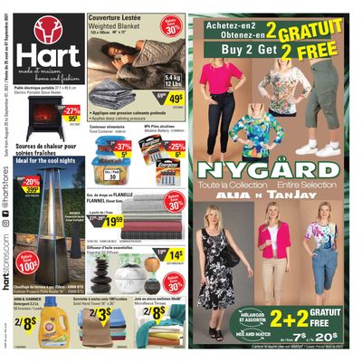Hart Stores Flyer August 25 to September 7