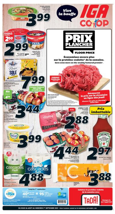 IGA (NB) Flyer August 26 to September 1