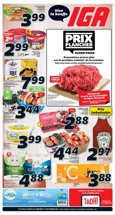 IGA (QC) Flyer August 26 to September 1